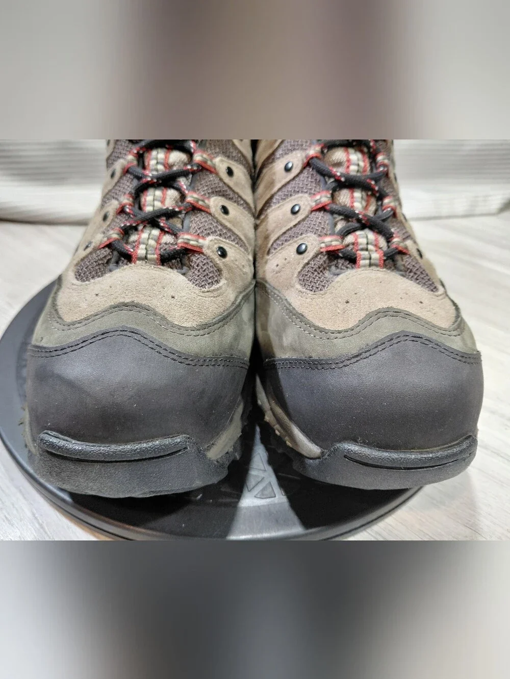 SOREL Mens Rough Cut Steel Toe Work Hiker Boots. Mesh & Leather Upper SIZE M11